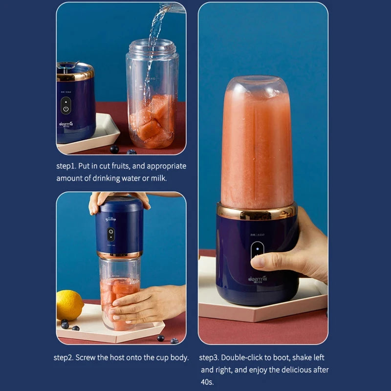 6-Blads USB Smoothie Maker